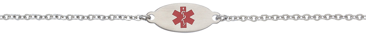 Stainless Steel Medical ID Bracelet