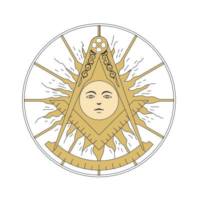 Bulova Past Master Stainless Steel Masonic Divers Watch with Blue Dial