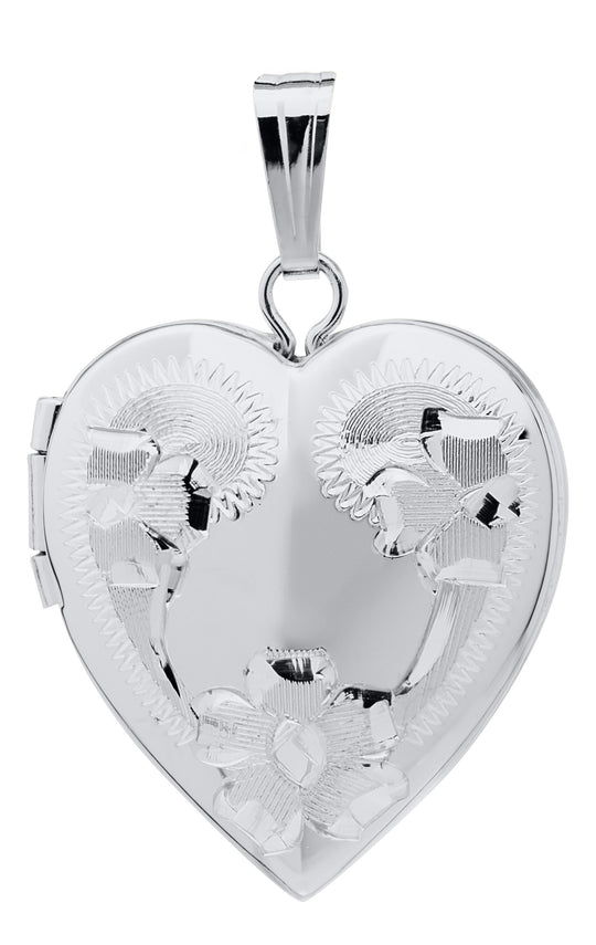 Sterling Silver Heart Locket