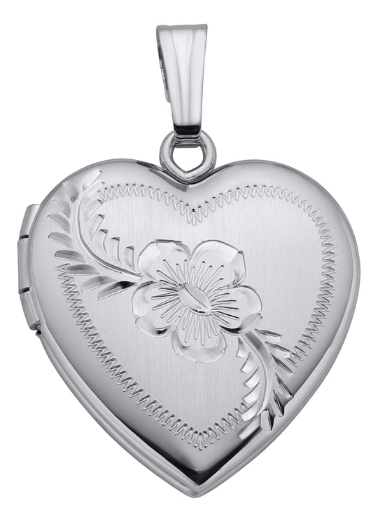 Sterling Silver Heart Locket