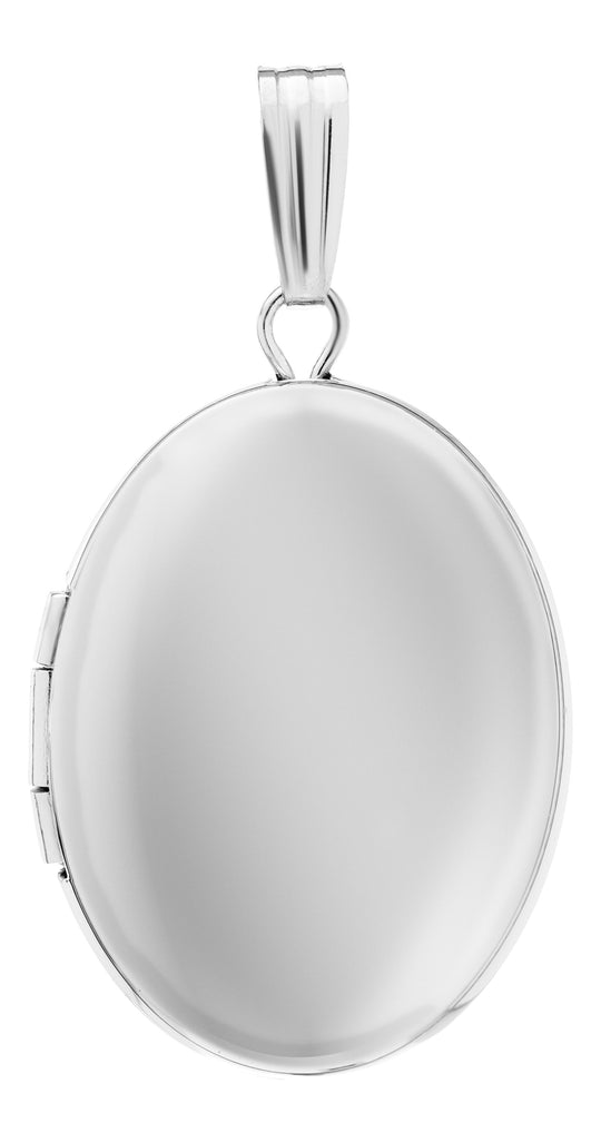 Sterling Silver Oval Locket